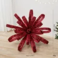 Style de Feu d'artifice / 34cm / Bordeaux