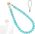 Texture Turquoise (Accessoires Dorés)