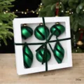 Bola Irregular (Modelo C) / Juego de 6 piezas / Verde Oscuro