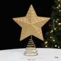 Iron Five-pointed Star Style (Dotted Craft) / Gold