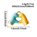 Hand Heart Style (B471-G) / Gold