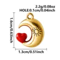 Estilo Luna Corazón (B484-G)