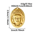 Or-Tête de Bouddha (S3884-G)