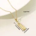 Leaning Tower of Pisa (B325-G) / Gold