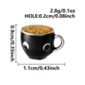 Forma di Tazza da Caffè con Occhi Grandi (B475-S)