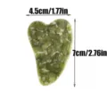 Gua Sha Brett / Dunkelgrün