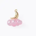 Rosa Transparente (25553) / Chapado en Oro 14K