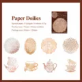 16 Hojas / Un Papel De Aroma De Té