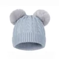 2-10 Years / Double Pom Pom Style / Gray