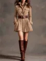 Khaki (With Belt)