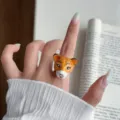 Anello Testa di Leopardo (JZ1333C)