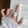 Anello Testa di Leopardo (JZ1333A)