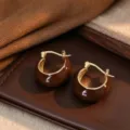 Brown Glazed C-Shape Style (4586)