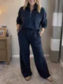 S / Top And Bottom / Dark Blue