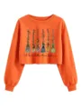 S / Tops / Naranja (Gráfico Negro)