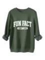 Taglia S / Top / Verde militare