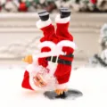 Invertierter Street Dance Weihnachtsmann