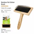 Bamboo Large Slicker Brush on Card