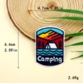 Orange Sunset Camping Style (11707)