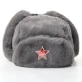 One Size / Dark Gray + Hammer and Sickle Star