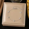 Rhinestone Flower (QZSLE2597-1) / Steel