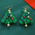 Christmas Tree Earrings (3553)