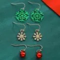 Snowflake Earrings C (9852)