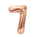 16" / Number 7 / Rose Gold