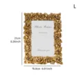 5x7 Inches / English Photo Paper Style / Gold