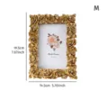 4x6 Inches / Rose Photo Paper Style / Gold