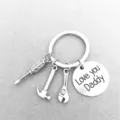 Screwdriver Hammer Wrench + Love You Daddy Tag