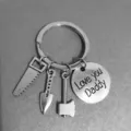 Saw Shovel Axe + Love You Daddy Tag