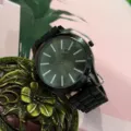 Black Dial Black Strap