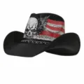 Skull Flag Print Style / Black