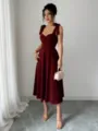 S / Dresses / Burgundy