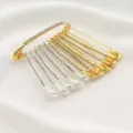 10 Pieces/Pack / Gold And Silver Mix