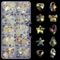 Pendant Boxed Rainbow AB approx 50pcs