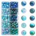 10 Grids (200 Pieces) / Gradient Lake Blue