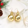 Gold Glossy Christmas Ball (EM3004)