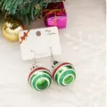 Red Green Glitter Line Ball (EM3012)
