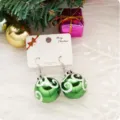Green White Swirl Ball (EM3010)