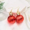 Red Glossy Christmas Ball (EM3017)