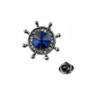 Stile Strass Blu Scuro / Canna di fucile