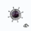 Stile Strass Viola / Argento