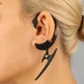 Ear Wrap Αριστερό (2) / Μαύρο Ματ
