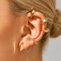 Ear Wrap Αριστερό (4) / Χρυσό KC