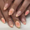 Estilo de Perla Dorada con Flor Estéreo (Y163)
