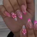 Estilo de Flor Estéreo Rosa (Z341)