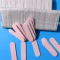 Single Sided Frosted Style (Mini 5cm Nail File) / 5cm / Pink