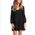 S / Black Polka Dot